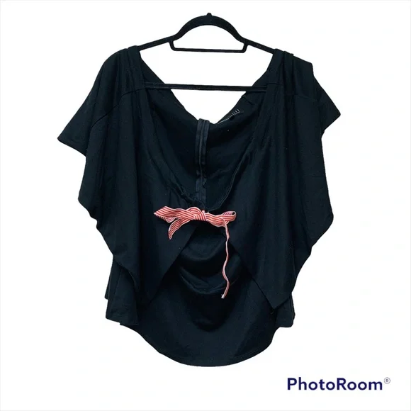 Eloquii Black Off Shoulder Top - Picture 2 of 12